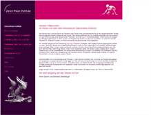 Tablet Screenshot of dancevisioninstitute.de